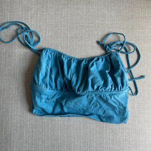 Blue Princess Polly Crop Top